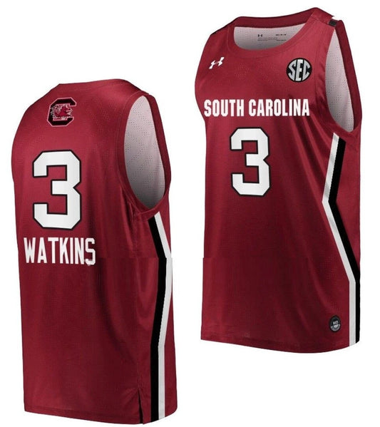 Ashlyn Watkins Jersey South Carolina Gamecocks College Basketball Wine #3 by My store basketball