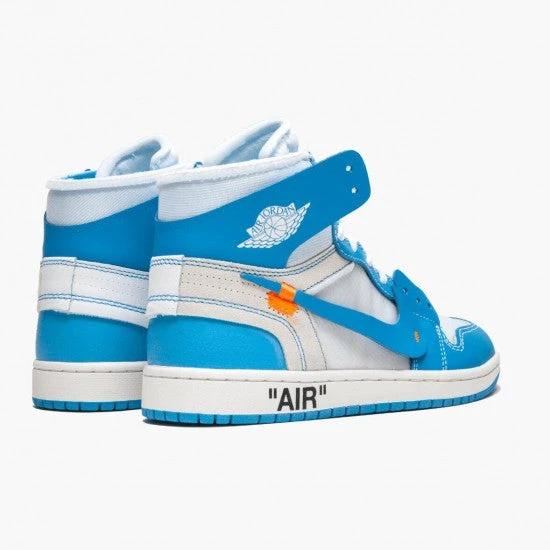 Air Jordan 1 Retro High Off-White University Blue by Air Jordan