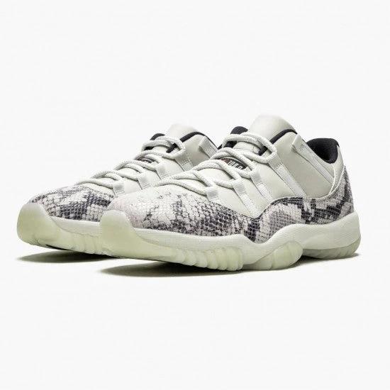 Air Jordan 11 Retro Low Snake Light Bone by Air Jordan