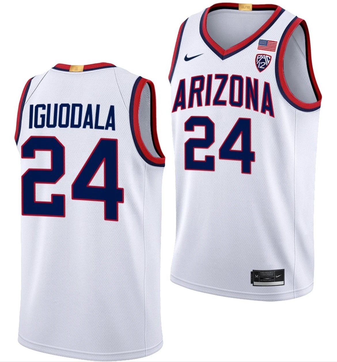 Andre Iguodala Jersey Arizona Wildcats College Basketball Limited #24 by My store basketball