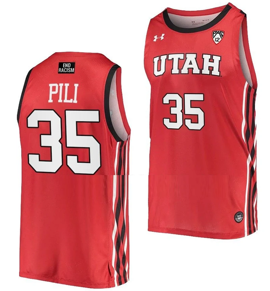 Alissa Pili Jersey #35 Utah Utes College Basketball by My store basketball