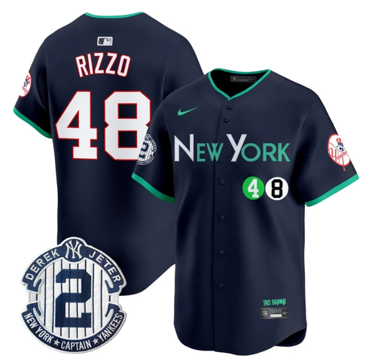 Anthony Rizzo Jersey #48 New York Yankees City Connect Vapor Premier Limited Stitched Navy by My Store