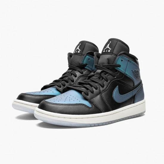 Air Jordan 1 Mid Iridescent Black by Air Jordan