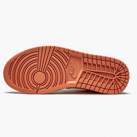 Air Jordan 1 Mid Apricot Orange by Air Jordan