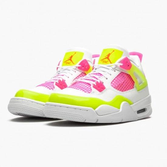 Air Jordan 4 Retro White Lemon Pink by Air Jordan