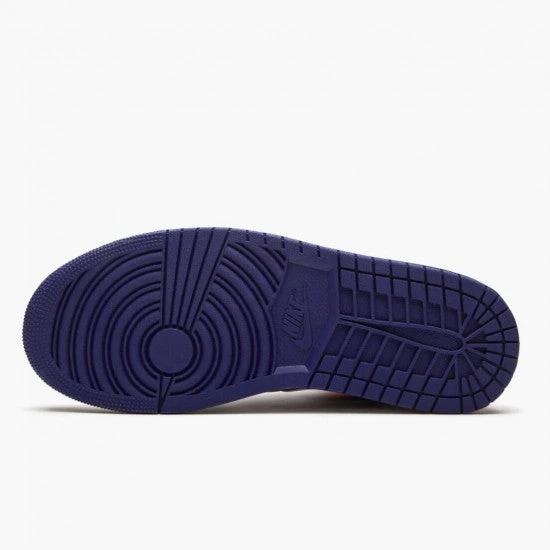 Air Jordan 1 Mid Royal Blue Laser Orange by Air Jordan