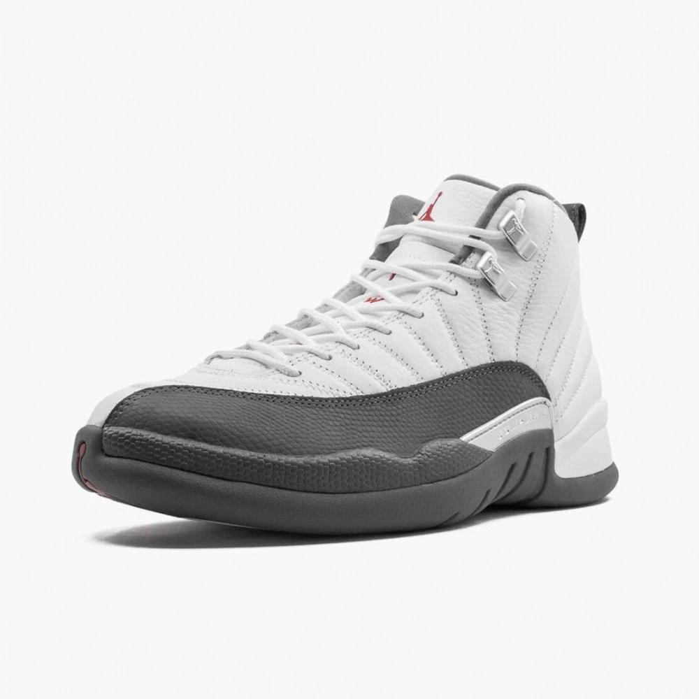 Air Jordan 12 Retro White Dark Grey by Air Jordan