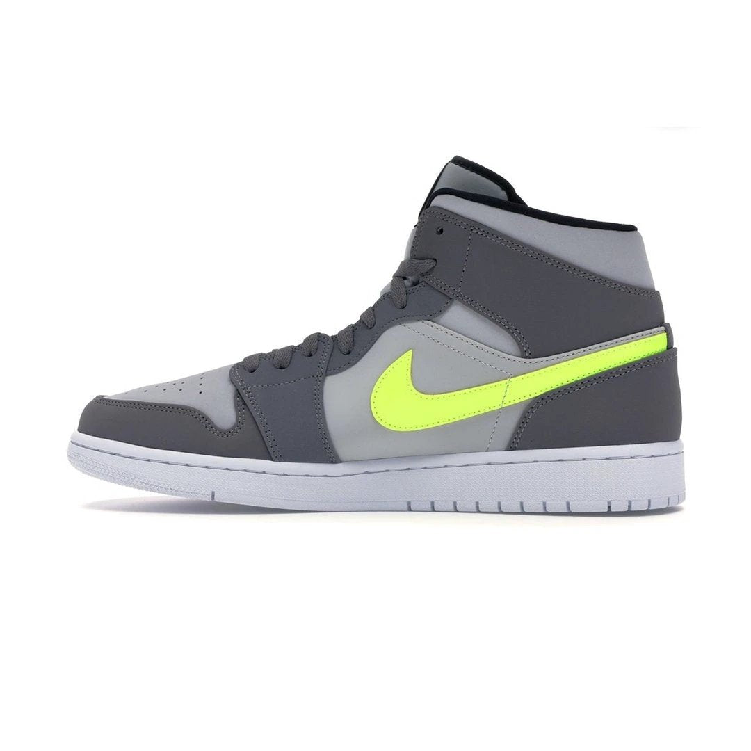 Air Jordan 1 Mid Gunsmoke Volt by Air Jordan