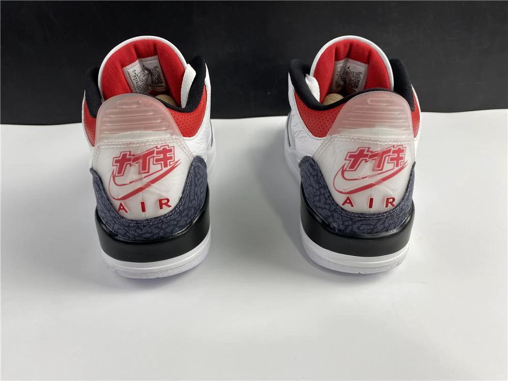 Air Jordan 3 Retro SE-T CO JP Fire Red Denim by Air Jordan