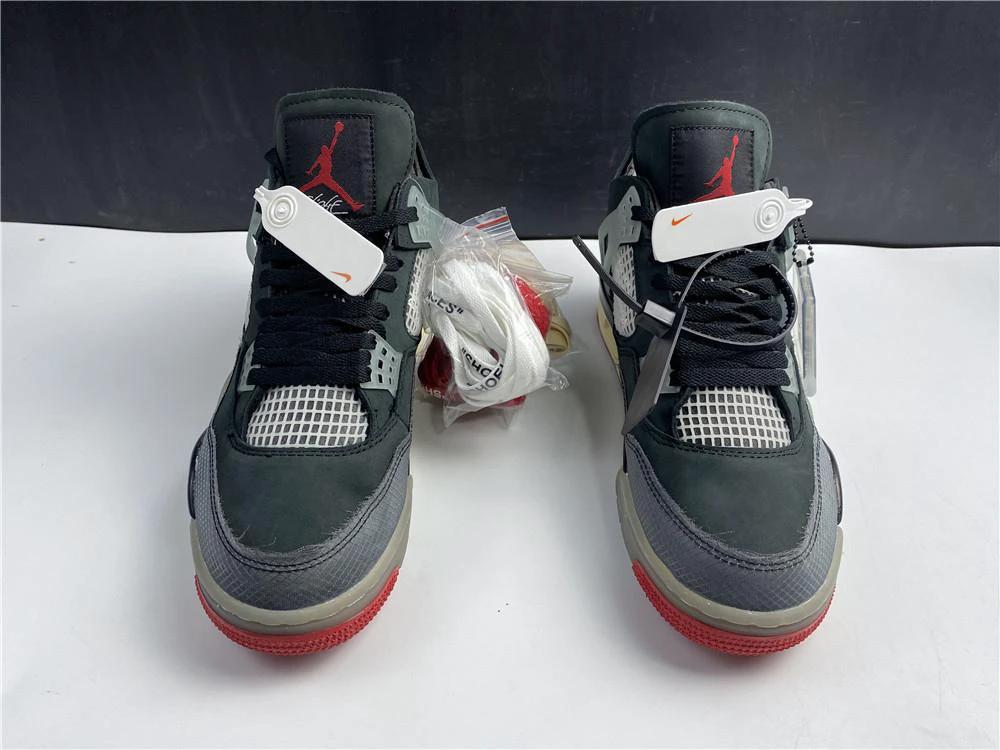 Air Jordan 4 OW Bred by Air Jordan