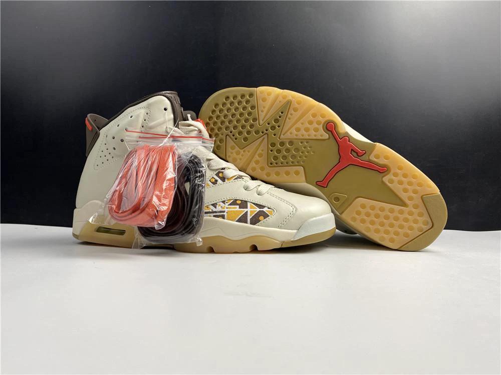 Air Jordan 6 Retro Quai54 Sail Brown (2020) by Air Jordan