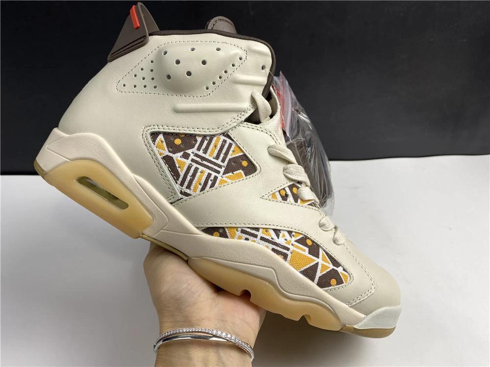 Air Jordan 6 Retro Quai54 Sail Brown (2020) by Air Jordan