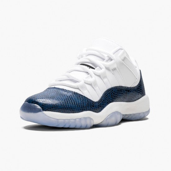 Air Jordan 11 Low Navy Snakeskin by Air Jordan