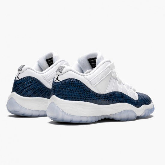 Air Jordan 11 Low Navy Snakeskin by Air Jordan