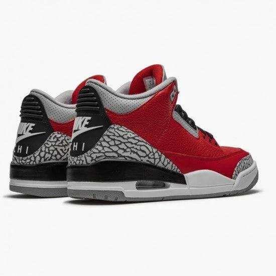 Air Jordan 3 Retro Fire Red Cement by Air Jordan