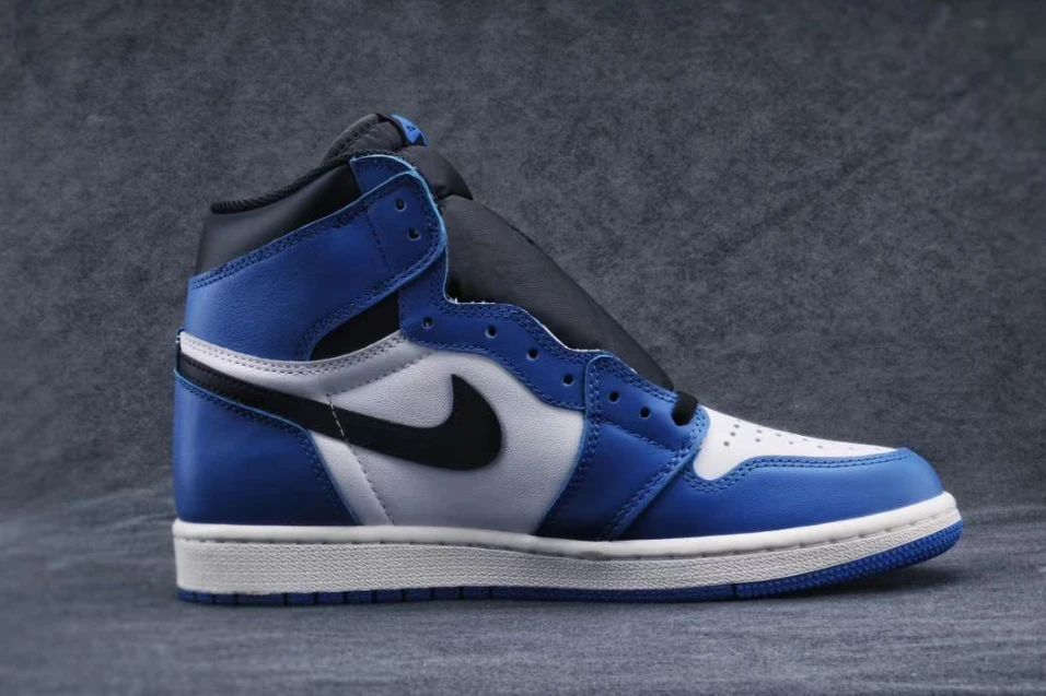 Air Jordan 1 OG Hiroshi Fujiwara Black White Blue by Air Jordan
