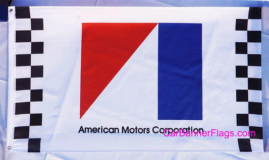 AMC American Motors Corporation Flag-3x5ft Banner-100% polyester by flagsshop
