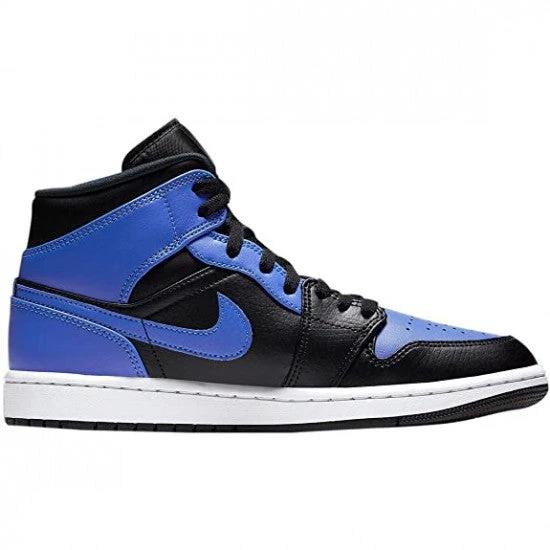 Air Jordan 1 Mid Hyper Royal Tumbled Leather by Air Jordan