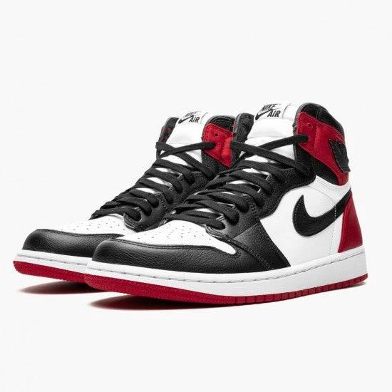 Air Jordan 1 High Og Satin Black Toe by Air Jordan