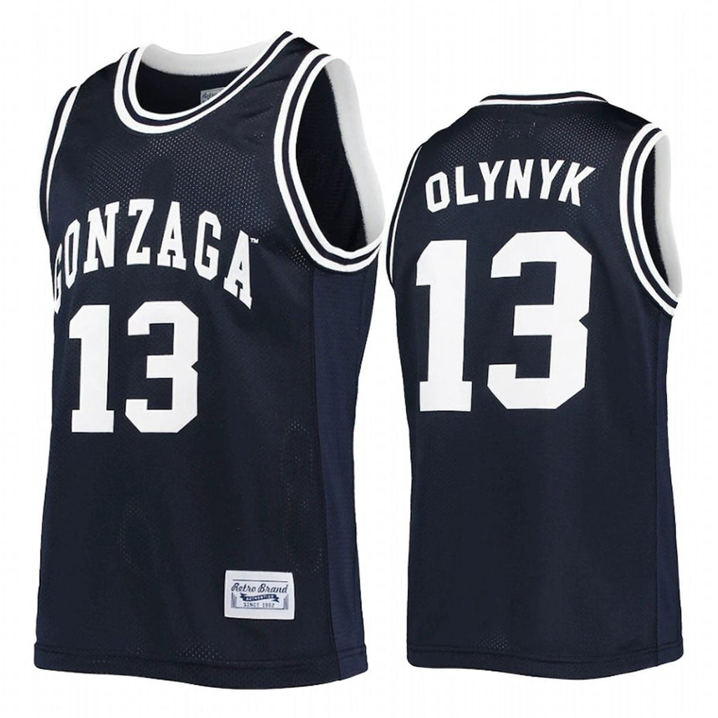 Abe Eagle Jersey Gonzaga Bulldogs College Basketball Black #131 by My store basketball