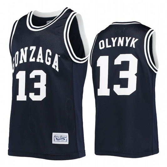 Abe Eagle Jersey Gonzaga Bulldogs College Basketball Black #131 by My store basketball