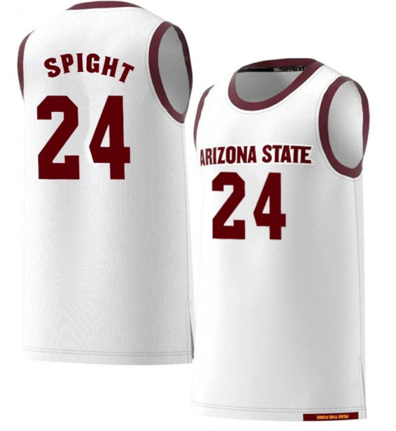 Andre Spight Jersey #24 Arizona State Sun Devils College Basketball by My store basketball