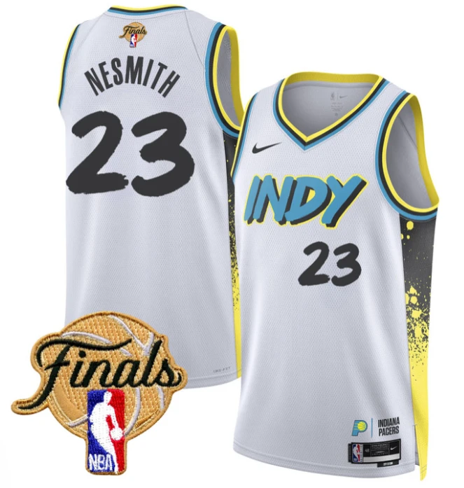 Aaron Nesmith Jersey #23 Indiana Pacers 2025 Finals Swingman Stitched 24-25 City by My store basketball