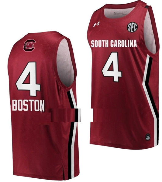Aliyah Boston Jersey South Carolina Gamecocks College Basketball Wine #4 by My store basketball