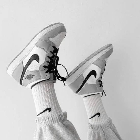 Air Jordan 1 Mid “Light Smoke Grey” by Air Jordan