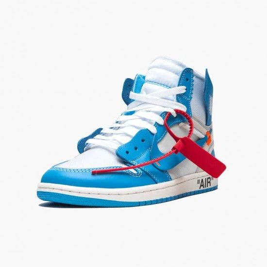 Air Jordan 1 Retro High Off-White University Blue by Air Jordan