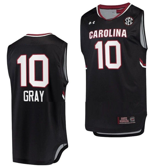 Allisha Gray Jersey South Carolina Gamecocks Jersey College Basketball Black #10 by My store basketball