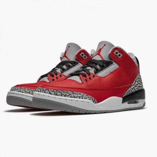 Air Jordan 3 Retro Fire Red Cement by Air Jordan