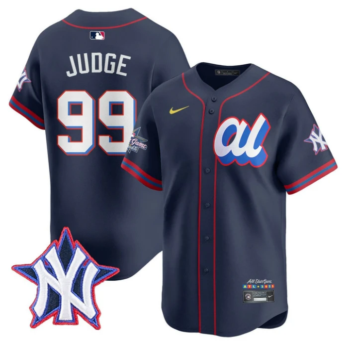 Aaron Judge Jersey #99 American League 2025 MLB All-Star Limited Stitched by My Store