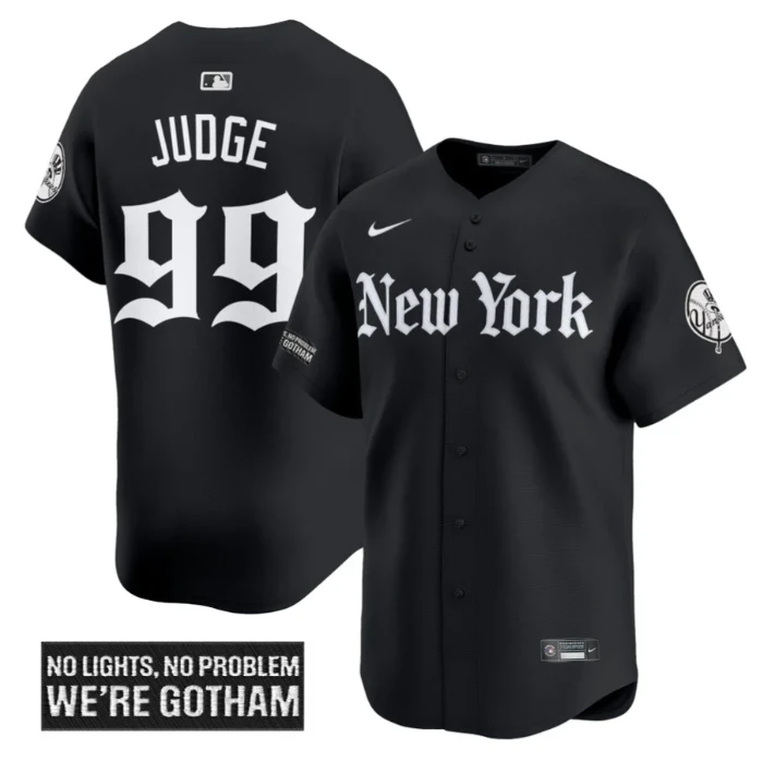 Aaron Judge Jersey #99 New York Yankees Gothic Legacy Edition Vapor Premier Stitched Black by My Store