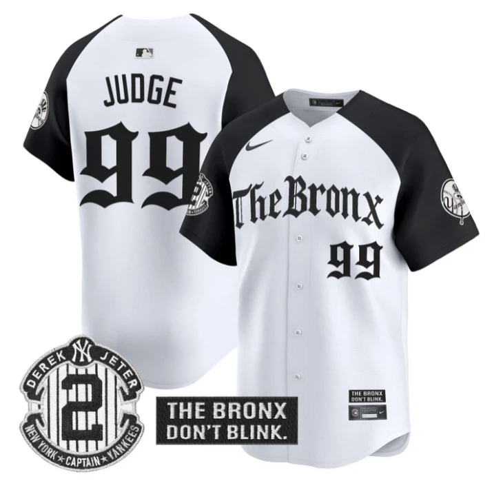 Aaron Judge Jersey #99 Yankees The Bronx Gothic Ink Drop Edition Stitched by My Store