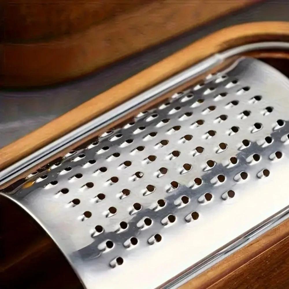 Wood Grip Cheese Grater by Casa & Beyond