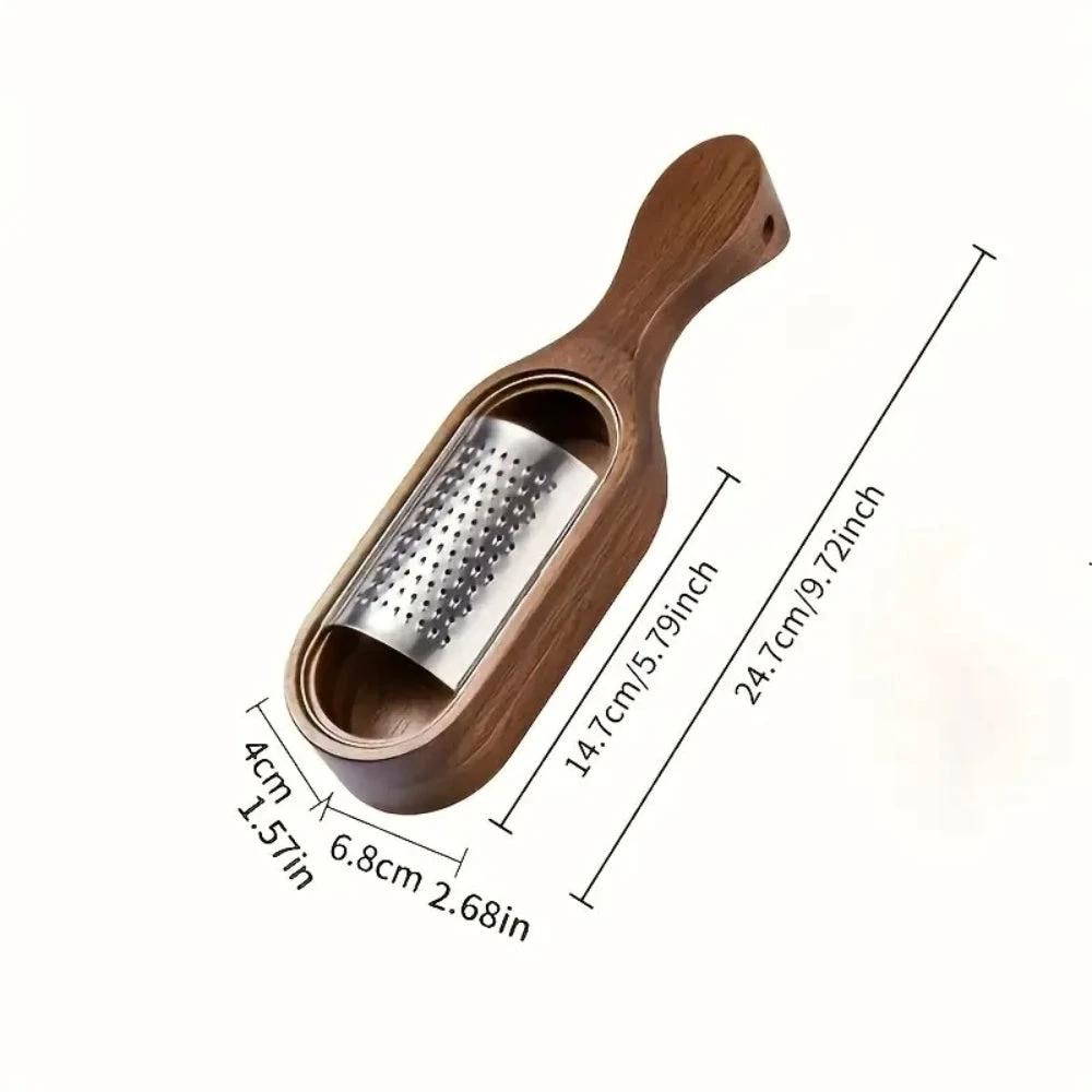 Wood Grip Cheese Grater by Casa & Beyond