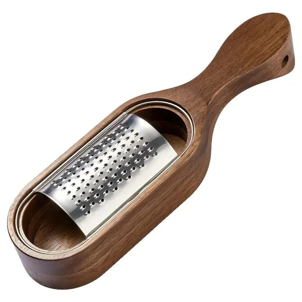 Wood Grip Cheese Grater by Casa & Beyond