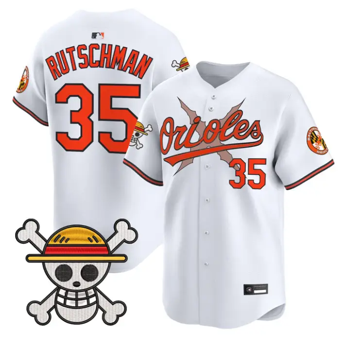 Adley Rutschman Jersey #35 Baltimore Orioles One Piece Premier Stitched by My Store