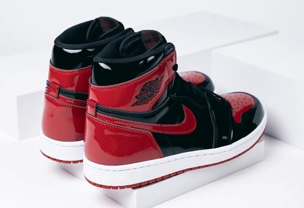 Air Jordan 1 Retro High OG Bred Patent by Air Jordan