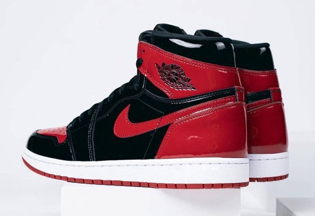 Air Jordan 1 Retro High OG Bred Patent by Air Jordan