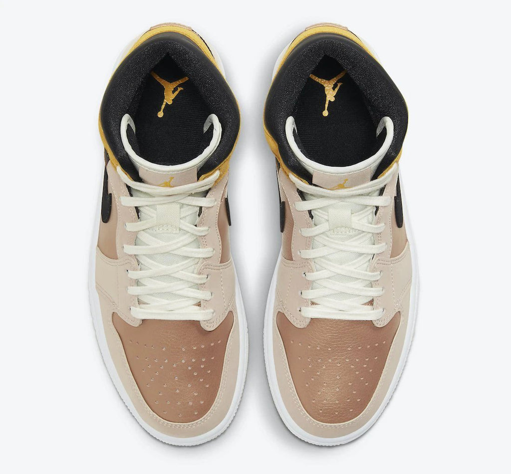 Air Jordan 1 WMNS Mid SE Particle Beige by Air Jordan