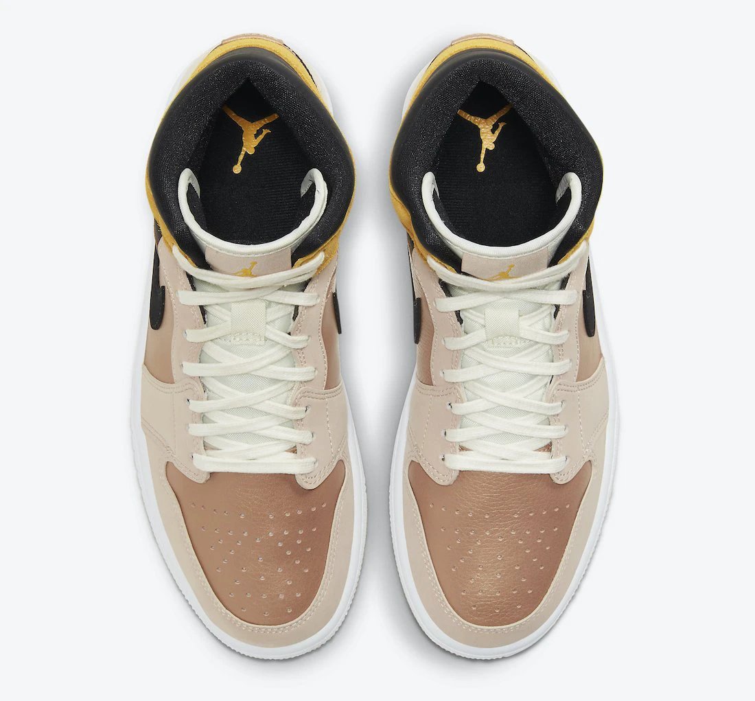 Air Jordan 1 WMNS Mid SE Particle Beige by Air Jordan