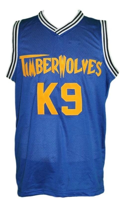 Air Bud Jersey K9 Timberwolves Basketball New Sewn Blue by My store basketball