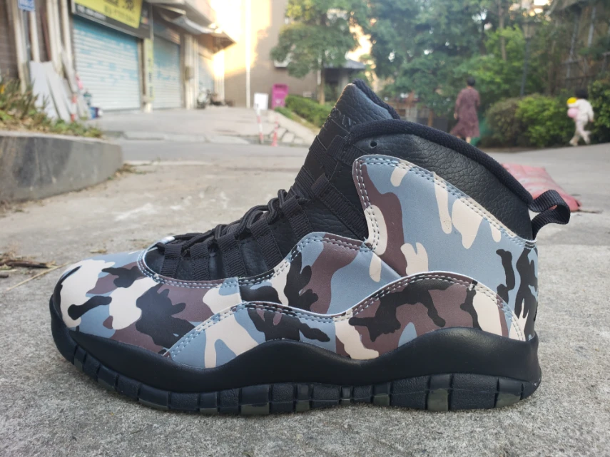 Air Jordan 10 Camo Desert Black Dusted Clay by Air Jordan