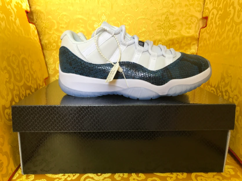 Air Jordan 11 Dark Blue Snake Pattern by Air Jordan
