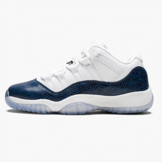 Air Jordan 11 Low Navy Snakeskin by Air Jordan