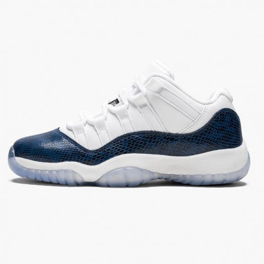 Air Jordan 11 Low Navy Snakeskin by Air Jordan