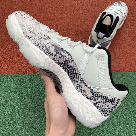 Air Jordan 11 Low SE Bone Snakeskin by Air Jordan