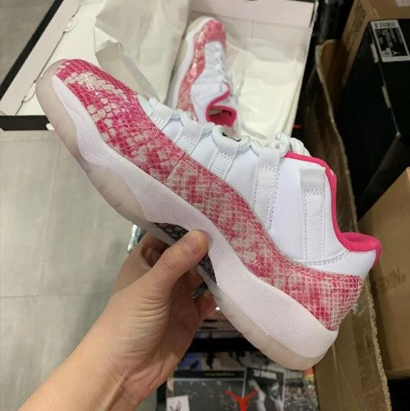 Air Jordan 11 Low “Pink Snakeskin” by Air Jordan